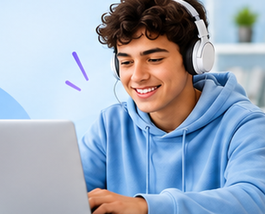 Online ders alan öğrenci